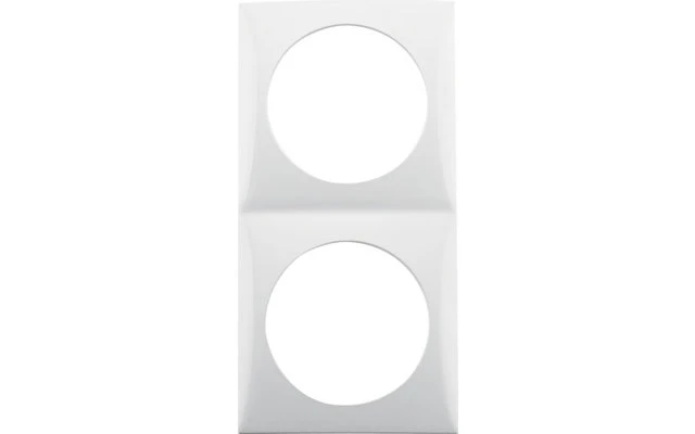 Berker Abdeckrahmen 2fach 4 Berker Abdeckrahmen 2fach – Bild 2