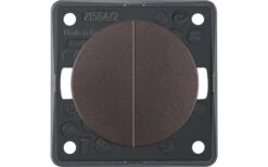 Berker Wippenschalter Braun