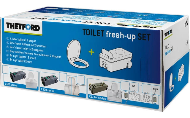 Thetford Fresh-Up Set C400 Serie Toiletten-Aufbereitungsset 3 Thetford Fresh-Up Set C400 Serie Toiletten-Aufbereitungsset