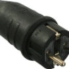 Schutzkontakt-Stecker Vollgummi 2 Schutzkontakt-Stecker Vollgummi -Reich || Truma || Dometic Verkaufsgeschäft 238559 2547277
