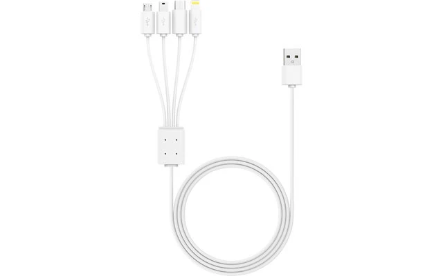 XLayer Octopus 4-in-1 Multi-USB Ladekabel 1,5m 3 XLayer Octopus 4-in-1 Multi-USB Ladekabel 1,5m