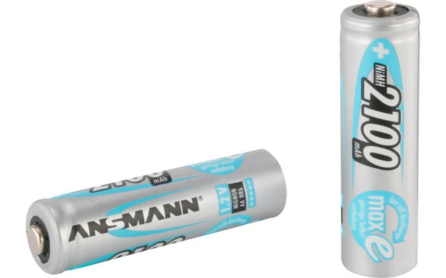 Ansmann Mignon AA 1,2 V / 2.100 MAh Akkubatterie Wiederaufladbar (4er Pack) 7 Ansmann Mignon AA 1,2 V / 2.100 MAh Akkubatterie Wiederaufladbar (4er Pack) – Bild 5