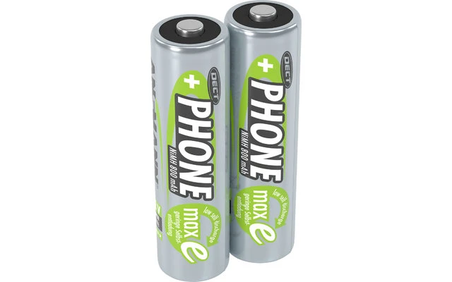 Ansmann Phone Mignon AA 800 MAh NiMH Akkubatterie Wiederaufladbar (2er Pack) 3 Ansmann Phone Mignon AA 800 MAh NiMH Akkubatterie Wiederaufladbar (2er Pack)
