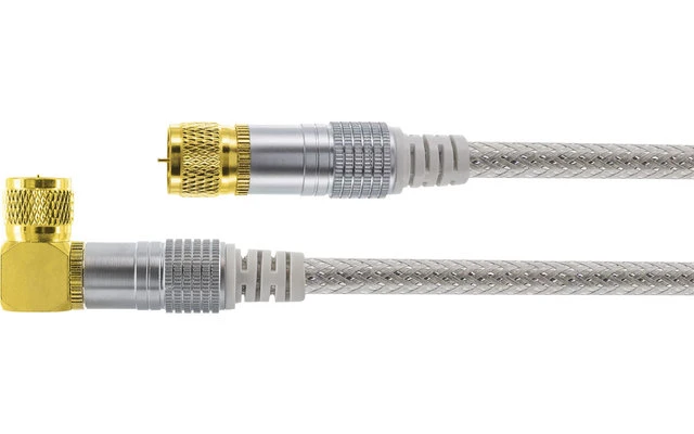 Sat-Anschlusskabel Koaxial 110db 5m 3 Sat-Anschlusskabel Koaxial 110db 5m