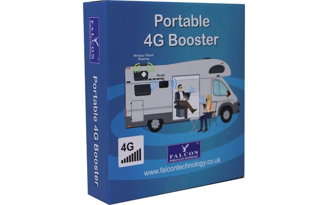 Falcon DIY 4G LTE Internet Fensterantenne Inkl. Mobilen Tragbaren WLAN-Router 4 Falcon DIY 4G LTE Internet Fensterantenne Inkl. Mobilen Tragbaren WLAN-Router – Bild 2
