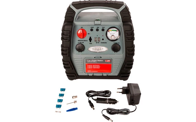 HP 7 In 1 Power Station Jumpstarter Set 12 V / 900 A 3 HP 7 In 1 Power Station Jumpstarter Set 12 V / 900 A