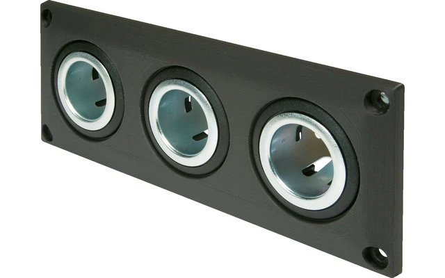 Pro Car Einbausteckdose Mit 3 Powersteckdosen 3 Pro Car Einbausteckdose Mit 3 Powersteckdosen