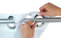 Wenko Comfort Flex Duschvorhang 180 X 200 Cm Weiß -Reich || Truma || Dometic Verkaufsgeschäft 294089 2527601