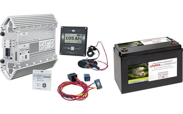 Büttner Lithium-Batterie Power Set Ladebooster Inkl. Lithium-Batterie Und. Einbausatz 85 Ah 4 Büttner Lithium-Batterie Power Set Ladebooster Inkl. Lithium-Batterie Und. Einbausatz 85 Ah – Bild 2