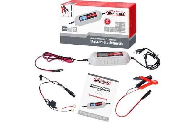 Dino Kraftpaket Ladegerät 6 V - 12 V / 4 A 4 Dino Kraftpaket Ladegerät 6 V - 12 V / 4 A – Bild 2