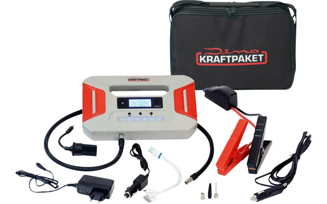Dino Kraftpaket Starthilfegerät / Jumpstarter 12 V / 600 A 7 Dino Kraftpaket Starthilfegerät / Jumpstarter 12 V / 600 A – Bild 5