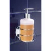 Wenko Turbo-Loc Seifenspender Mit Edelstahl Wandhalterung 285 Ml