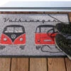 VW Collection T1 Bulli Front / Back Fußmatte 70 X 50 Cm