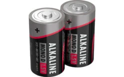 Ansmann Alkaline LR20 Mono D Batterie 1,5 V 2er-Set
