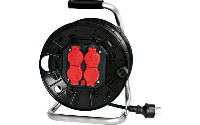 Top-Line Kabeltrommel Schutzkontakt 25m 5 Top-Line Kabeltrommel Schutzkontakt 25m – Bild 3