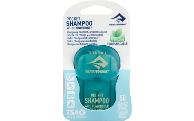 Sea To Summit Trek & Travel Pocket Conditioning Shampoo 50 Leaf Shampoo Und Conditioner 50 Blatt 3 Sea To Summit Trek & Travel Pocket Conditioning Shampoo 50 Leaf Shampoo Und Conditioner 50 Blatt