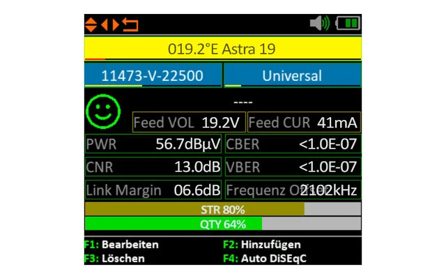 Megasat HD 4 Combo V2 Sat-Finder / Messgerät 7 Megasat HD 4 Combo V2 Sat-Finder / Messgerät – Bild 5