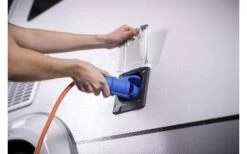 Brennenstuhl Adapter Leitung Stecker CEE230V Schuko Kupplung Orange 1,5m