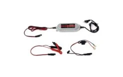 Dino KRAFTPAKET Batterieladegerät 6/12V 1A + Ring