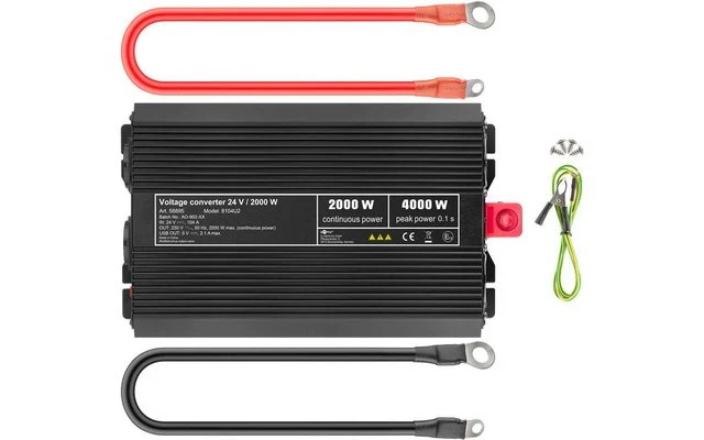 Goobay Spannungswandler 24V / 2000 W 3 Goobay Spannungswandler 24V / 2000 W