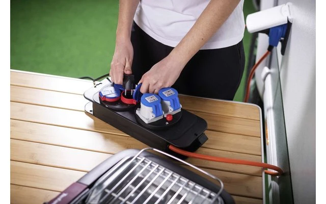 Brennenstuhl Camping Stromverteiler 2xCEE230V 16A Mit CEE Stecker Orange 1,5m 4 Brennenstuhl Camping Stromverteiler 2xCEE230V 16A Mit CEE Stecker Orange 1,5m – Bild 2