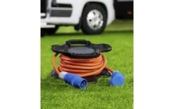 Brennenstuhl Gummi-Kabelhaspel X-Gum Leer Mit Blindplatte Aufbewahrungstrommel Schwarz -Reich || Truma || Dometic Verkaufsgeschäft 443177 3142652