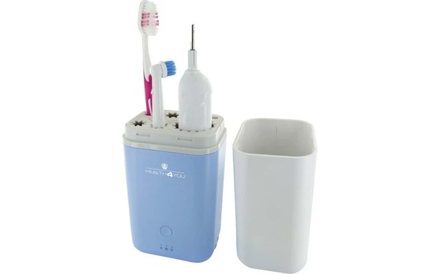 Schwaiger UV-Zahnbürstensterilisator Grau 4 Schwaiger UV-Zahnbürstensterilisator Grau – Bild 2