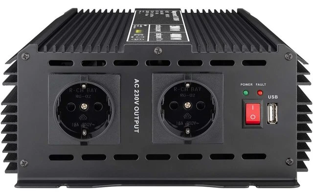 Goobay Spannungswandler 2000 W 4 Goobay Spannungswandler 2000 W – Bild 2