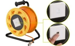 Goobay CAT 7A Netzwerk Kabeltrommel 50m -Reich || Truma || Dometic Verkaufsgeschäft 443837 3159458