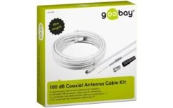 Goobay 100 DB Koax-Antennenkabel Set LNB-Anschlusskabel 10 M -Reich || Truma || Dometic Verkaufsgeschäft 443843 3140574