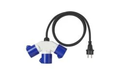 PAT Adapterkabel 150 Cm 3 X 2,5 Mm² Von Schuko Stecker Nach 3 X CEE 9 PAT Adapterkabel 150 Cm 3 X 2,5 Mm² Von Schuko Stecker Nach 3 X CEE -Reich || Truma || Dometic Verkaufsgeschäft 443978 3407627