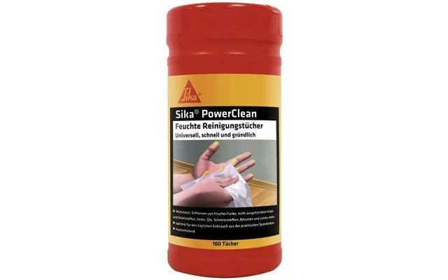 Sika PowerClean Reinigungstücher 100 St. 3 Sika PowerClean Reinigungstücher 100 St.