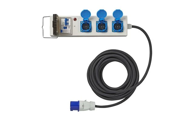 PAT Zelt Und Faltwagen Steckdose 10 Meter 3 X 2,5mm² 7 PAT Zelt Und Faltwagen Steckdose 10 Meter 3 X 2,5mm² – Bild 5