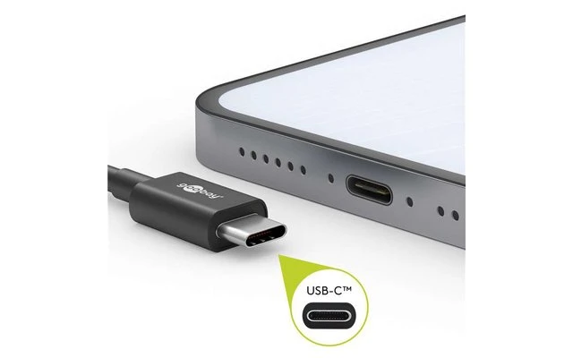 Goobay DAT USB-C Auf USB-A Textilkabel 0,5 M 7 Goobay DAT USB-C Auf USB-A Textilkabel 0,5 M – Bild 5