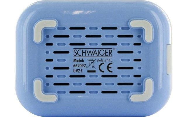 Schwaiger UV-Zahnbürstensterilisator Blau 8 Schwaiger UV-Zahnbürstensterilisator Blau – Bild 6