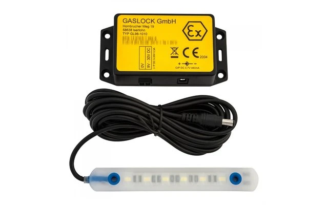 Gaslock Gaslight LED Leuchte Inkl. Explosionsgeschütztem Netzteil Für Gaskasten 12 / 24 V 3 Gaslock Gaslight LED Leuchte Inkl. Explosionsgeschütztem Netzteil Für Gaskasten 12 / 24 V