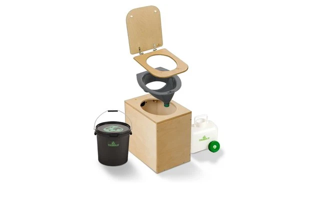 TROBOLO TeraBloem Trenntoilette Bausatz Ohne Abluftsystem 3 TROBOLO TeraBloem Trenntoilette Bausatz Ohne Abluftsystem