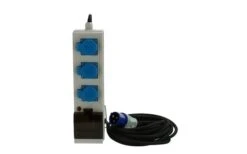 Gimeg Strom CEE 3-Wege Abzweigdose Sicherungsautomat 10m