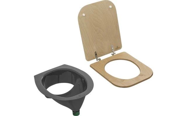 TROBOLO Trenntoiletten Einsatz Grau Und Toilettensitz 3 TROBOLO Trenntoiletten Einsatz Grau Und Toilettensitz