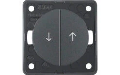 Berker Integro Jalousie-Serientaster Mit Aufdruck Symbol Pfeile Anthrazit Matt