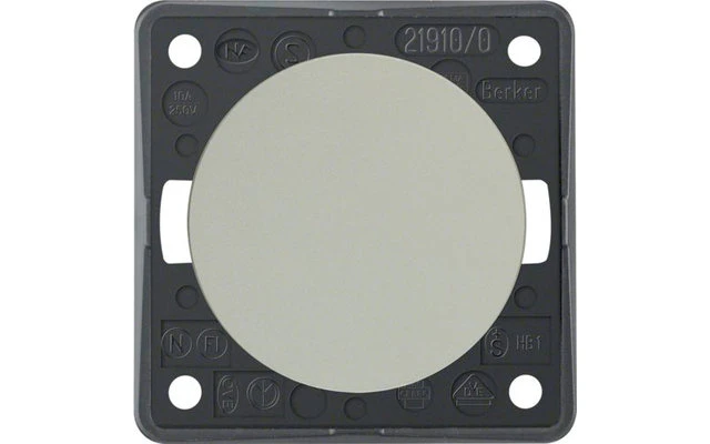 Berker Integro Taster Schließer Mit Schraubklemmen Granit Schwarz 5 Berker Integro Taster Schließer Mit Schraubklemmen Granit Schwarz – Bild 3