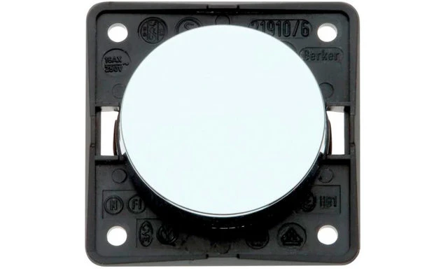 Berker Integro Taster Schließer Mit Schraubklemmen Granit Schwarz 6 Berker Integro Taster Schließer Mit Schraubklemmen Granit Schwarz – Bild 4