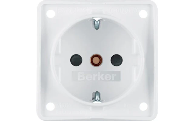 Berker Integro Steckdose Schutzkontakt 3-Pol Mit Erhöhtem Berührungsschutz Polarweiß Matt 7 Berker Integro Steckdose Schutzkontakt 3-Pol Mit Erhöhtem Berührungsschutz Polarweiß Matt – Bild 5