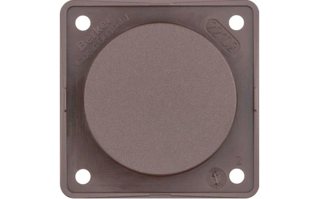 Berker Integro Blindverschluss Schwarz Matt 3 Berker Integro Blindverschluss Schwarz Matt