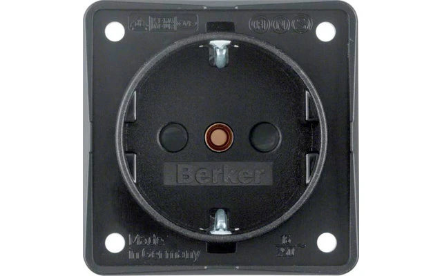 Berker Integro Steckdose Schutzkontakt 3-Pol Mit Erhöhtem Berührungsschutz Polarweiß Matt 3 Berker Integro Steckdose Schutzkontakt 3-Pol Mit Erhöhtem Berührungsschutz Polarweiß Matt
