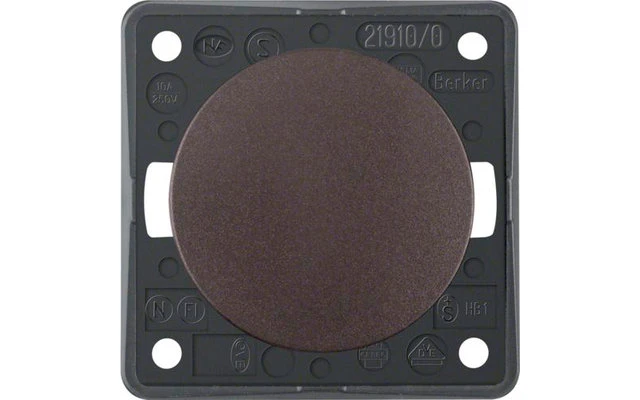 Berker Integro Taster Schließer Mit Schraubklemmen Granit Schwarz 3 Berker Integro Taster Schließer Mit Schraubklemmen Granit Schwarz