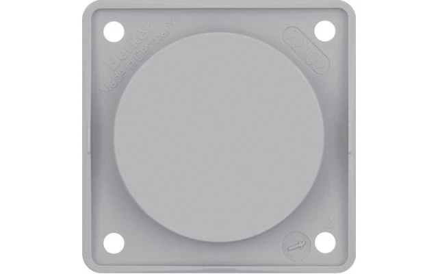 Berker Integro Blindverschluss Schwarz Matt 6 Berker Integro Blindverschluss Schwarz Matt – Bild 4