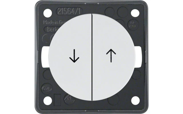 Berker Integro Jalousie-Serientaster Mit Aufdruck Symbol Pfeile Edelstahl Matt Lackiert 8 Berker Integro Jalousie-Serientaster Mit Aufdruck Symbol Pfeile Edelstahl Matt Lackiert – Bild 6