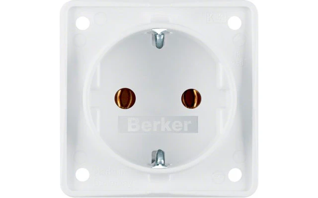 Berker Integro Steckdose Schutzkontakt Mit Steckklemmen Schwarz Matt 6 Berker Integro Steckdose Schutzkontakt Mit Steckklemmen Schwarz Matt – Bild 4