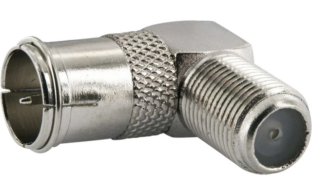 Schwaiger F-Quick Winkeladapter Silber 3 Schwaiger F-Quick Winkeladapter Silber